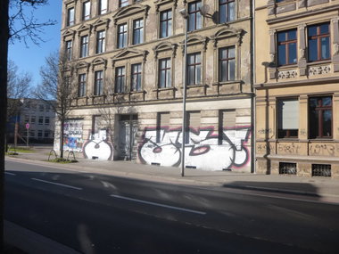 Graffiti Bombing in Magdeburg - Photo by Candyflip - oo, ohoh, magdeburg (2014)