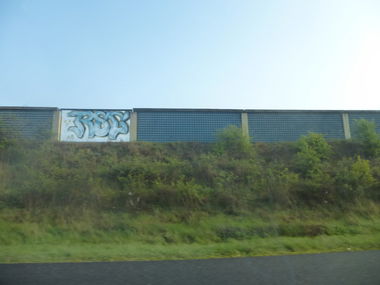 Graffiti Bombing in Brunswick - Photo by Candyflip - rsc, a2, braunschweig