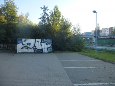 Graffiti Bombing in Magdeburg - Photo by Candyflip - 24, 24er, magdeburg (2015)