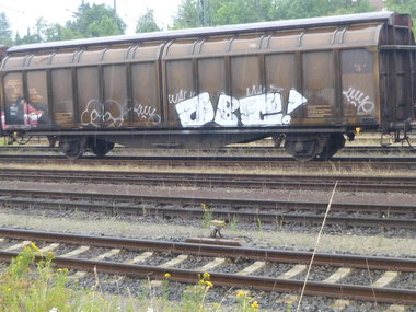 Graffiti Train - Photo by Candyflip - obc