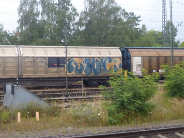 Graffiti Train - Photo by Candyflip