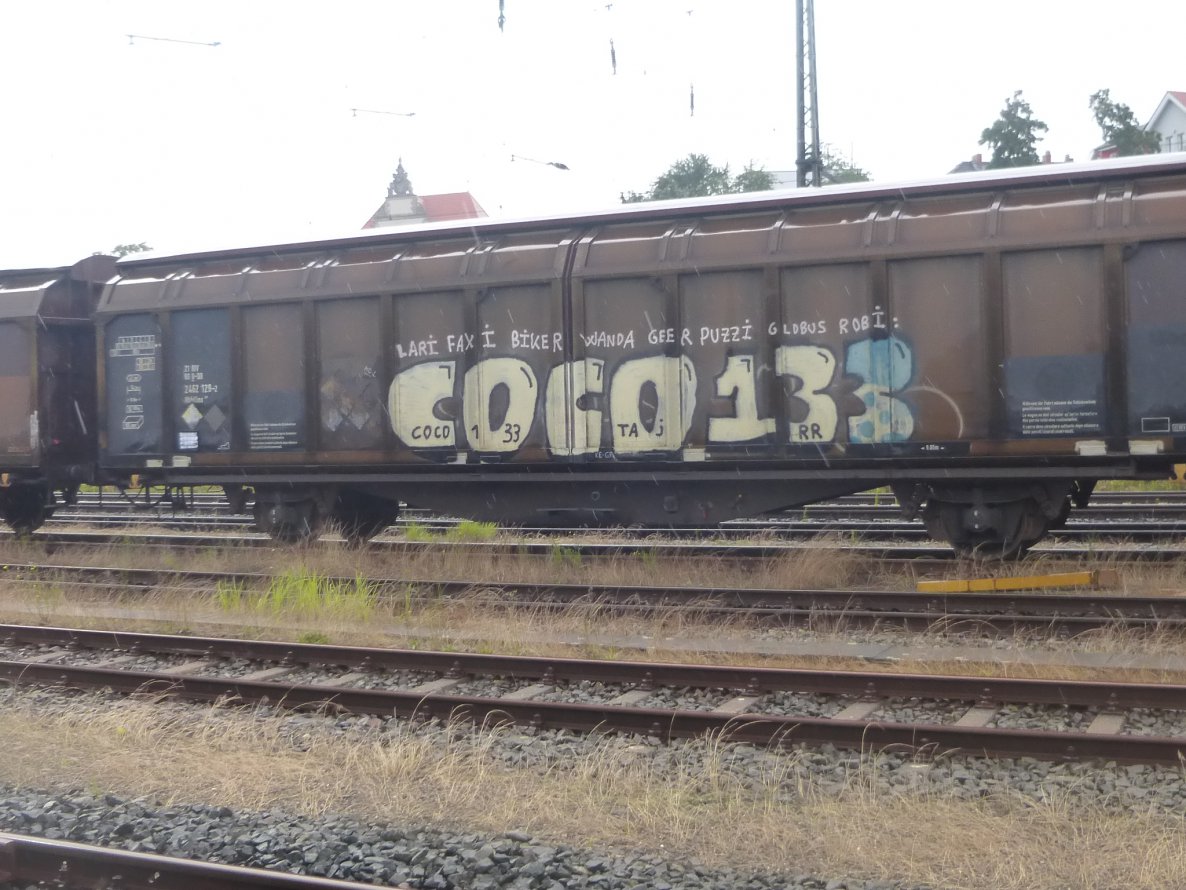 Graffiti Train - Photo by Candyflip - coco133