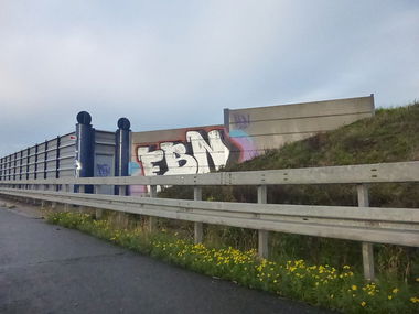 Graffiti Bombing in Cremlingen - Photo by Candyflip - fbn