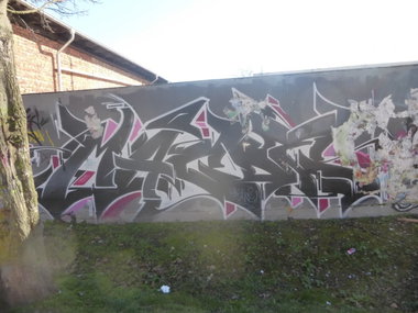 Graffiti Wall in Magdeburg - Photo by Candyflip