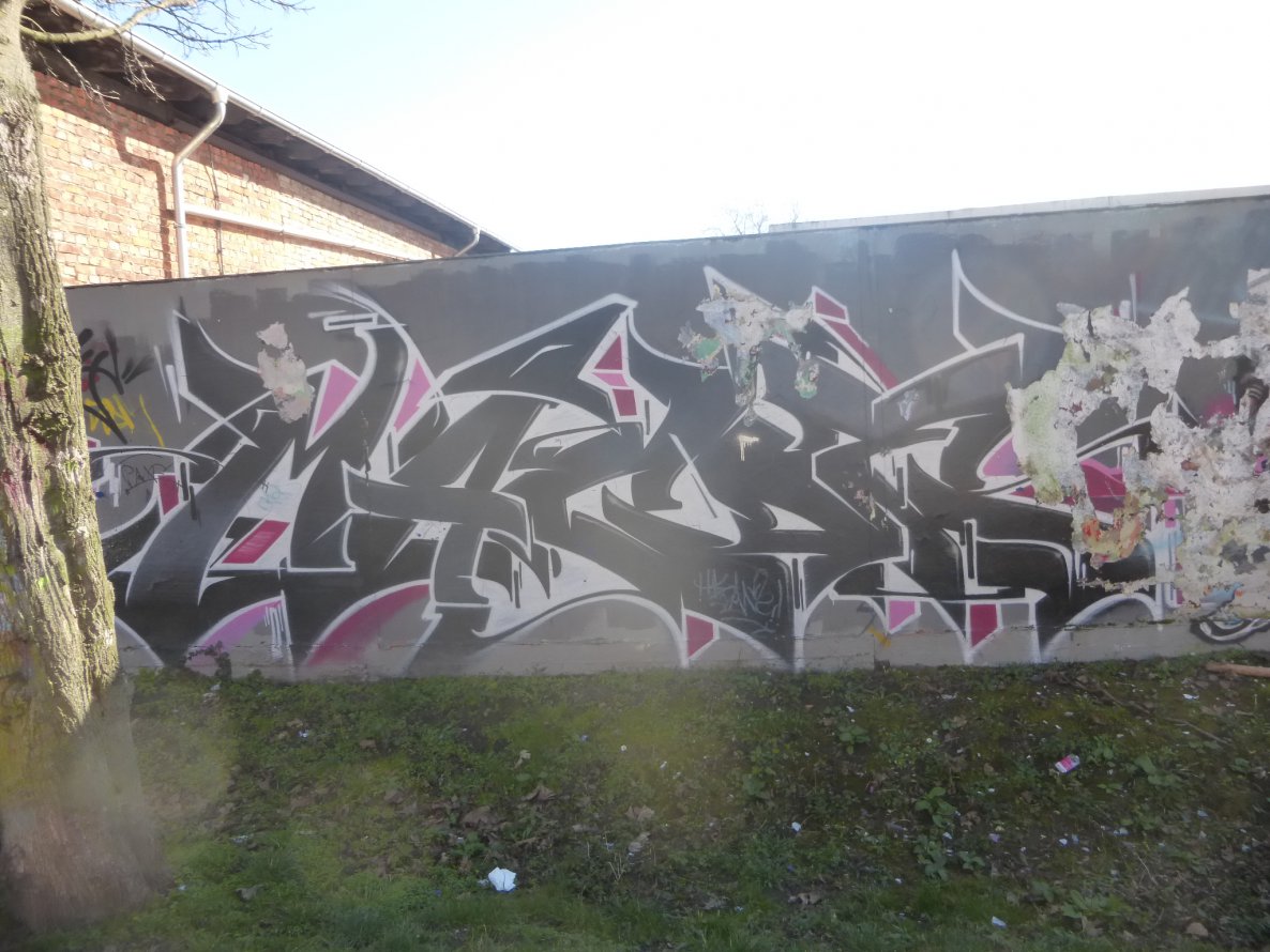 Graffiti Wall in Magdeburg - Photo by Candyflip