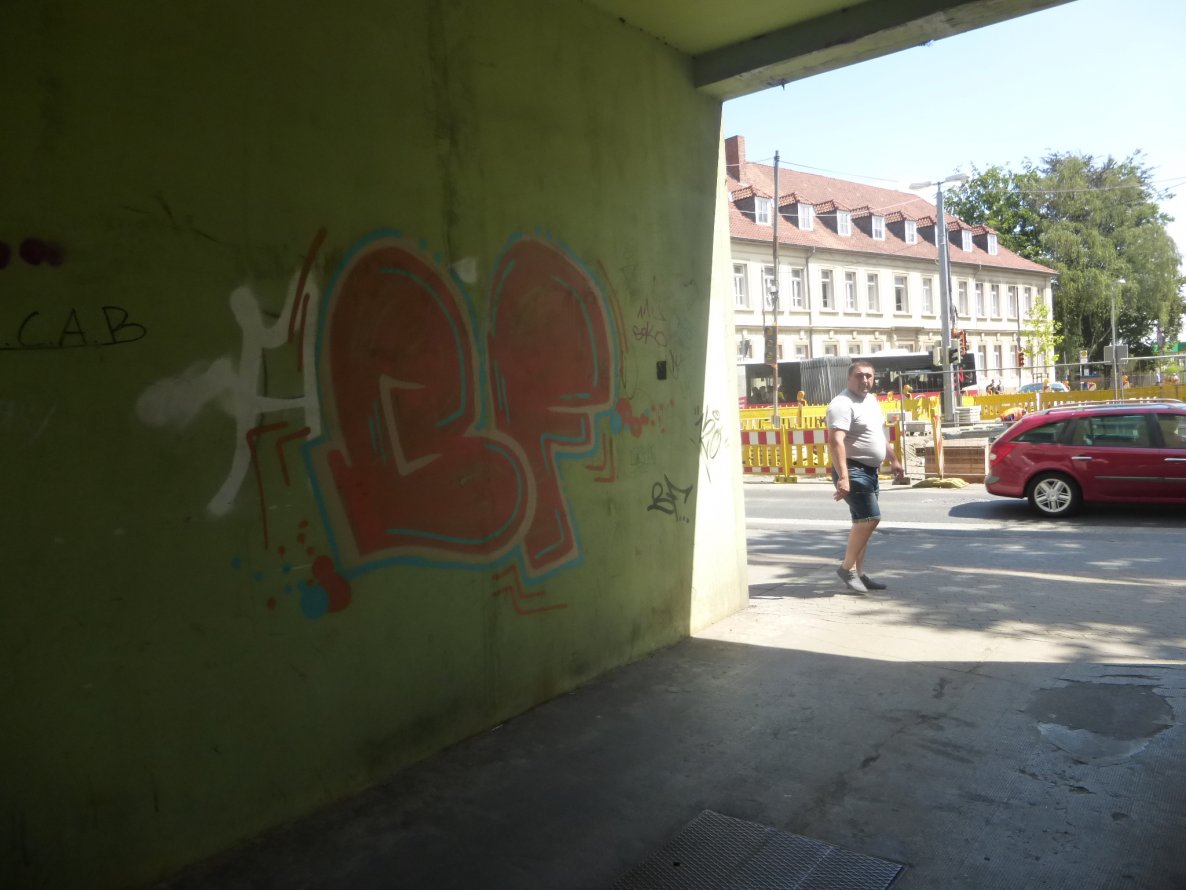 Graffiti Bombing in Brunswick - Photo by Candyflip - bf, braunschweig