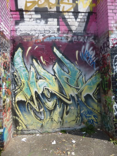 Graffiti Wall in Brunswick - Photo by Candyflip - monk, braunschweig