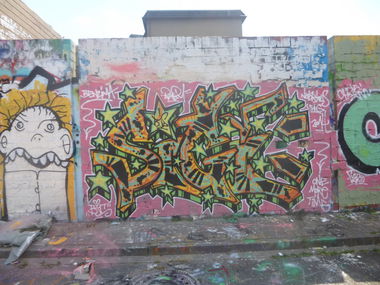 Graffiti Wall in Brunswick - Photo by Candyflip - sige, braunschweig