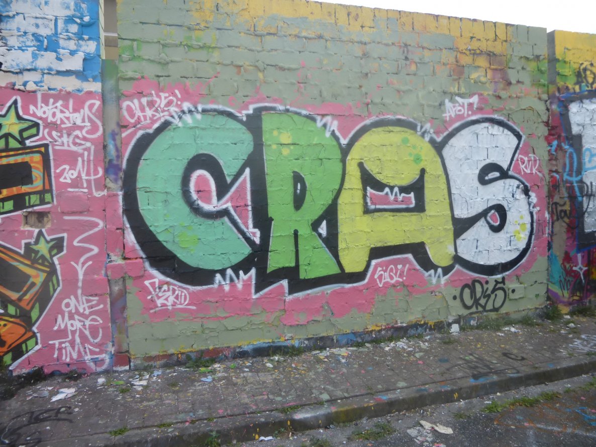 Graffiti Wall in Brunswick - Photo by Candyflip - cras, braunschweig