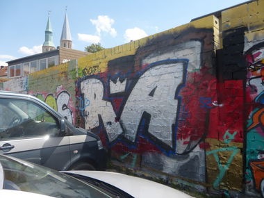Graffiti Wall in Brunswick - Photo by Candyflip - ra, braunschweig