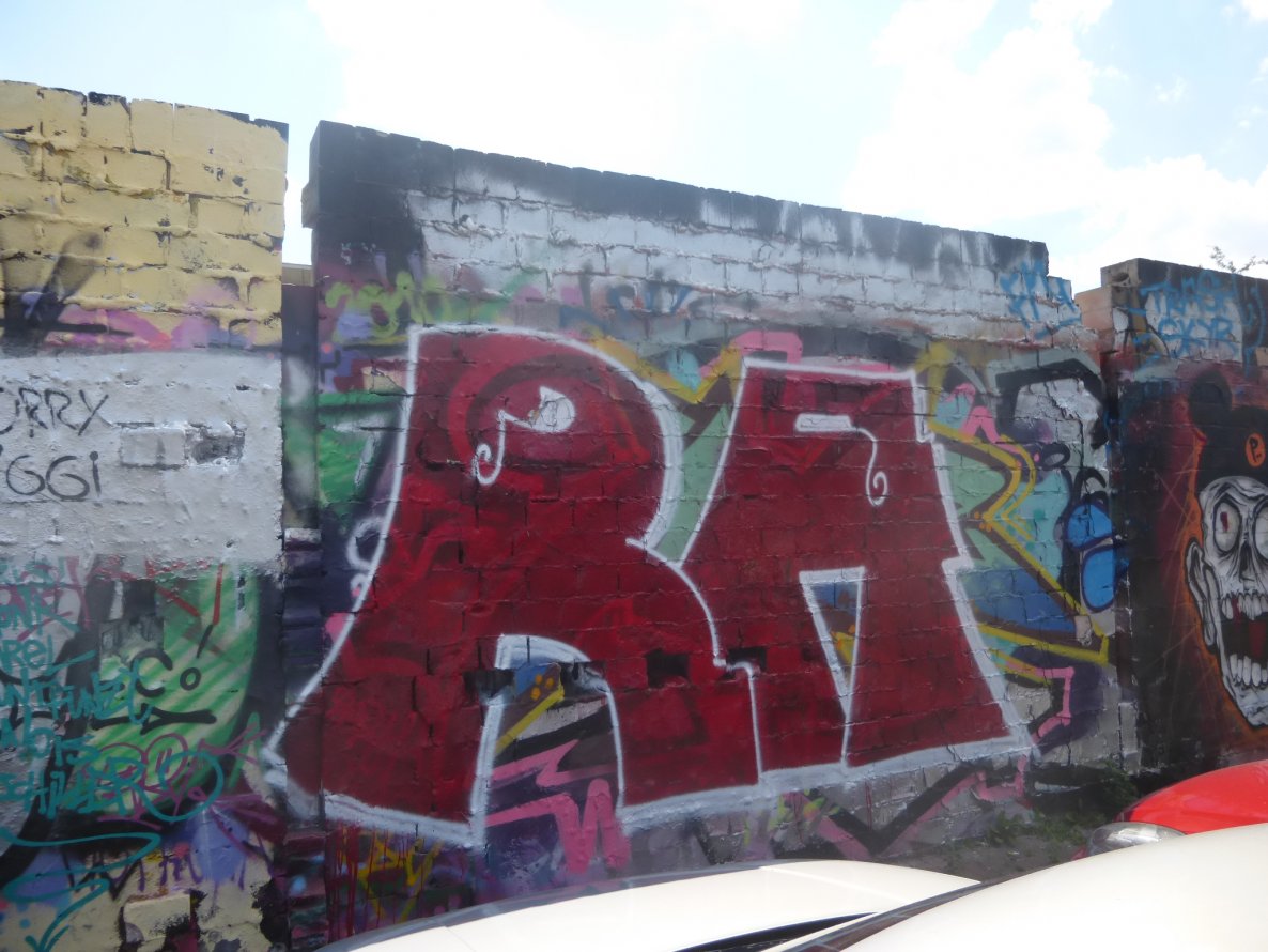 Graffiti Wall in Brunswick - Photo by Candyflip - ra, braunschweig