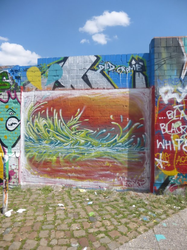 Graffiti Wall in Brunswick - Photo by Candyflip - monk, braunschweig