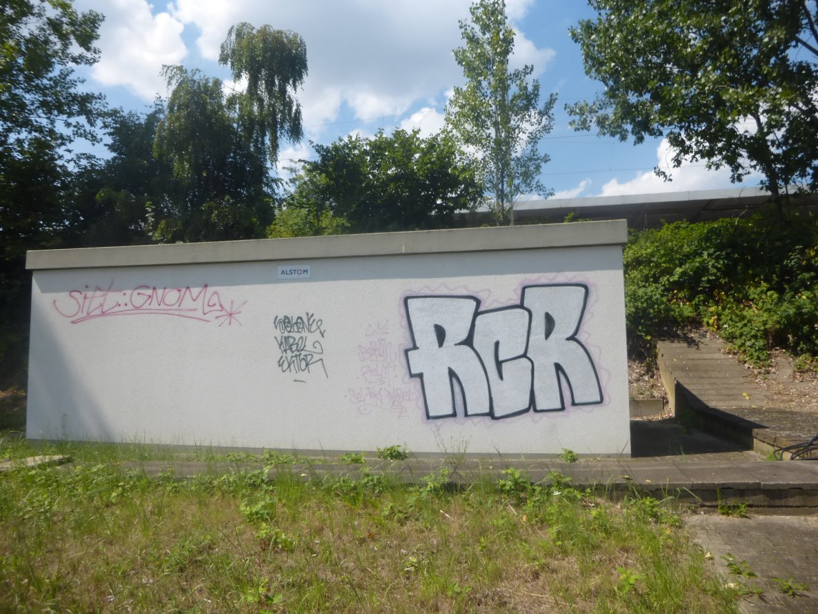 Graffiti Bombing in Brunswick - Photo by Candyflip - rcr, braunschweig