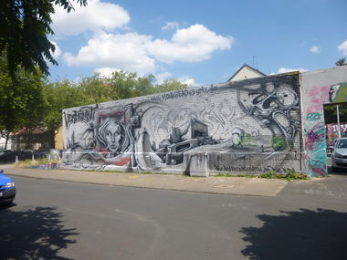 Graffiti Wall in Brunswick - Photo by Candyflip - monk, braunschweig