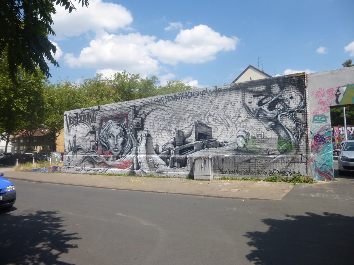 Graffiti Wall in Brunswick - Photo by Candyflip - monk, braunschweig