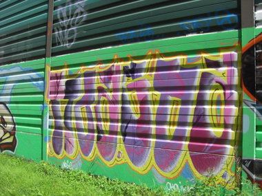 Graffiti Wall in Magdeburg - Photo by Candyflip - nogo, oo, ohoh