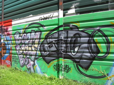 Graffiti Wall in Magdeburg - Photo by Candyflip - caps, oo, ohoh