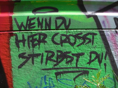 Graffiti Wall in Magdeburg - Photo by Candyflip - oo, ohoh, caps