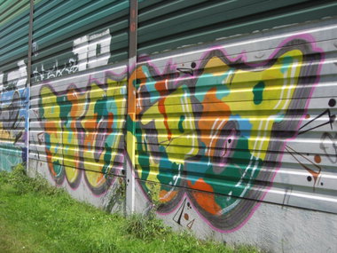 Graffiti Wall in Magdeburg - Photo by Candyflip - nogo, oo, ohoh