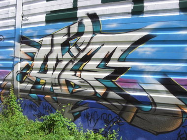 Graffiti Wall in Magdeburg - Photo by Candyflip - magdeburg, hide