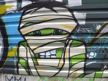 Graffiti Wall in Magdeburg - Photo by Candyflip - magdeburg