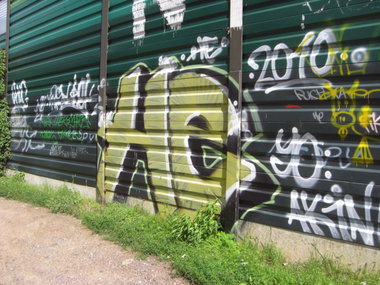 Graffiti Wall in Magdeburg - Photo by Candyflip - he, magdeburg