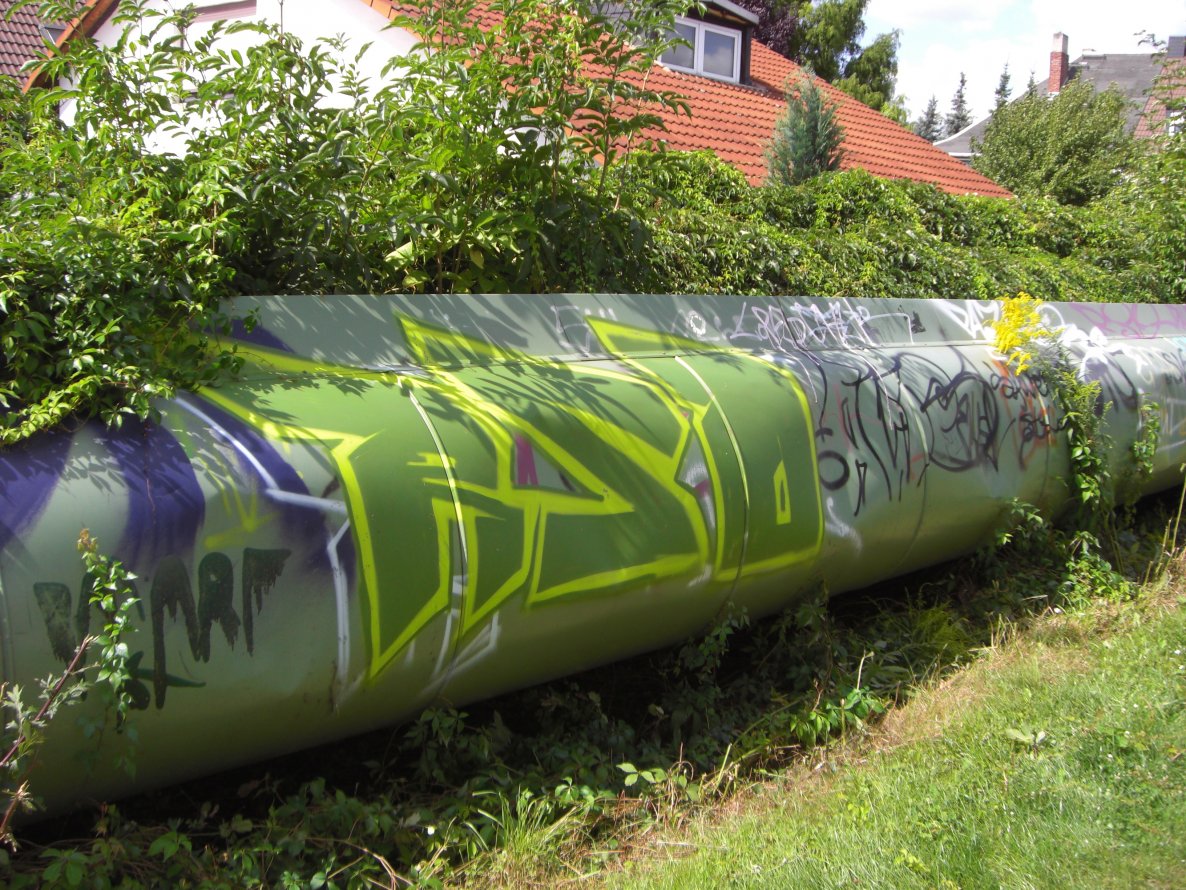 Graffiti Bombing in Magdeburg - Photo by Candyflip - rso, magdeburg