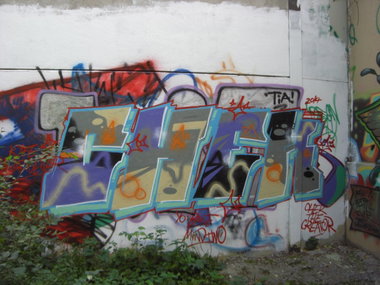 Graffiti Wall in Magdeburg - Photo by Candyflip - chek, magdeburg