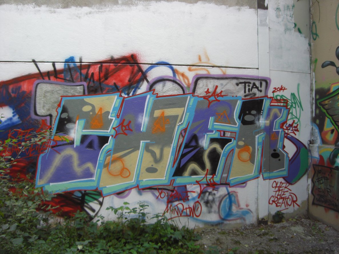 Graffiti Wall in Magdeburg - Photo by Candyflip - chek, magdeburg