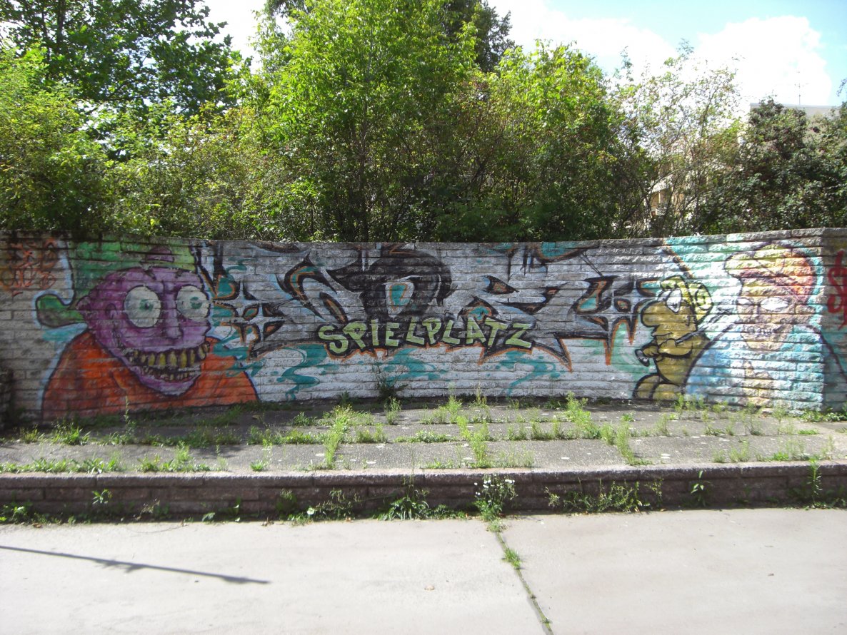 Graffiti Wall in Magdeburg - Photo by Candyflip