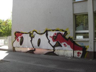 Graffiti Bombing in Magdeburg - Photo by Candyflip - oo, ohoh, magdeburg