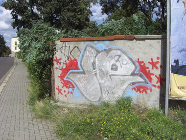 Graffiti Bombing in Magdeburg - Photo by Candyflip - he, magdeburg