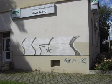 Graffiti Bombing in Magdeburg - Photo by Candyflip - sfo, magdeburg