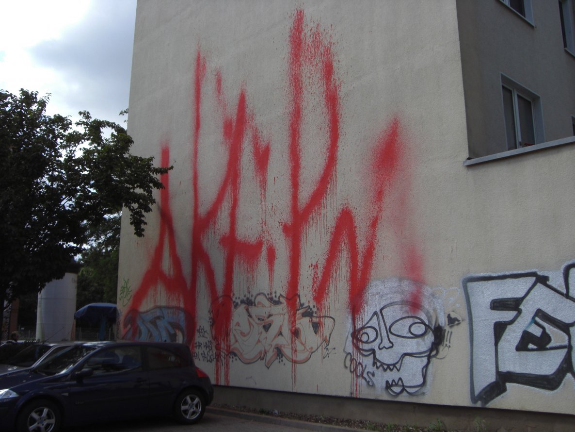 Graffiti Artwork in Magdeburg - Photo by Candyflip