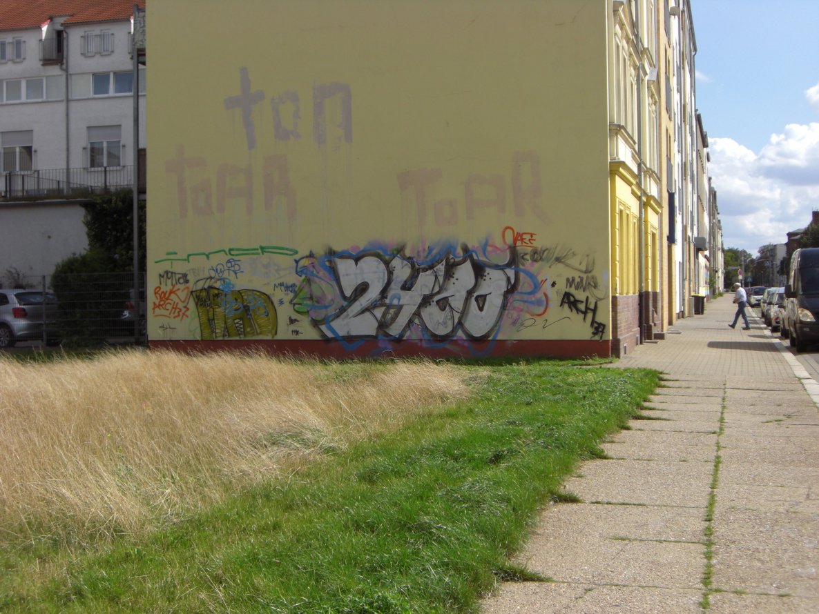 Graffiti Bombing in Magdeburg - Photo by Candyflip - 24, 00, ohoh