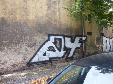 Graffiti Bombing in Magdeburg - Photo by Candyflip - 24, 24er, ohoh