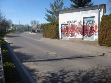 Graffiti Bombing in Magdeburg - Photo by Candyflip - tm, oo, ohoh