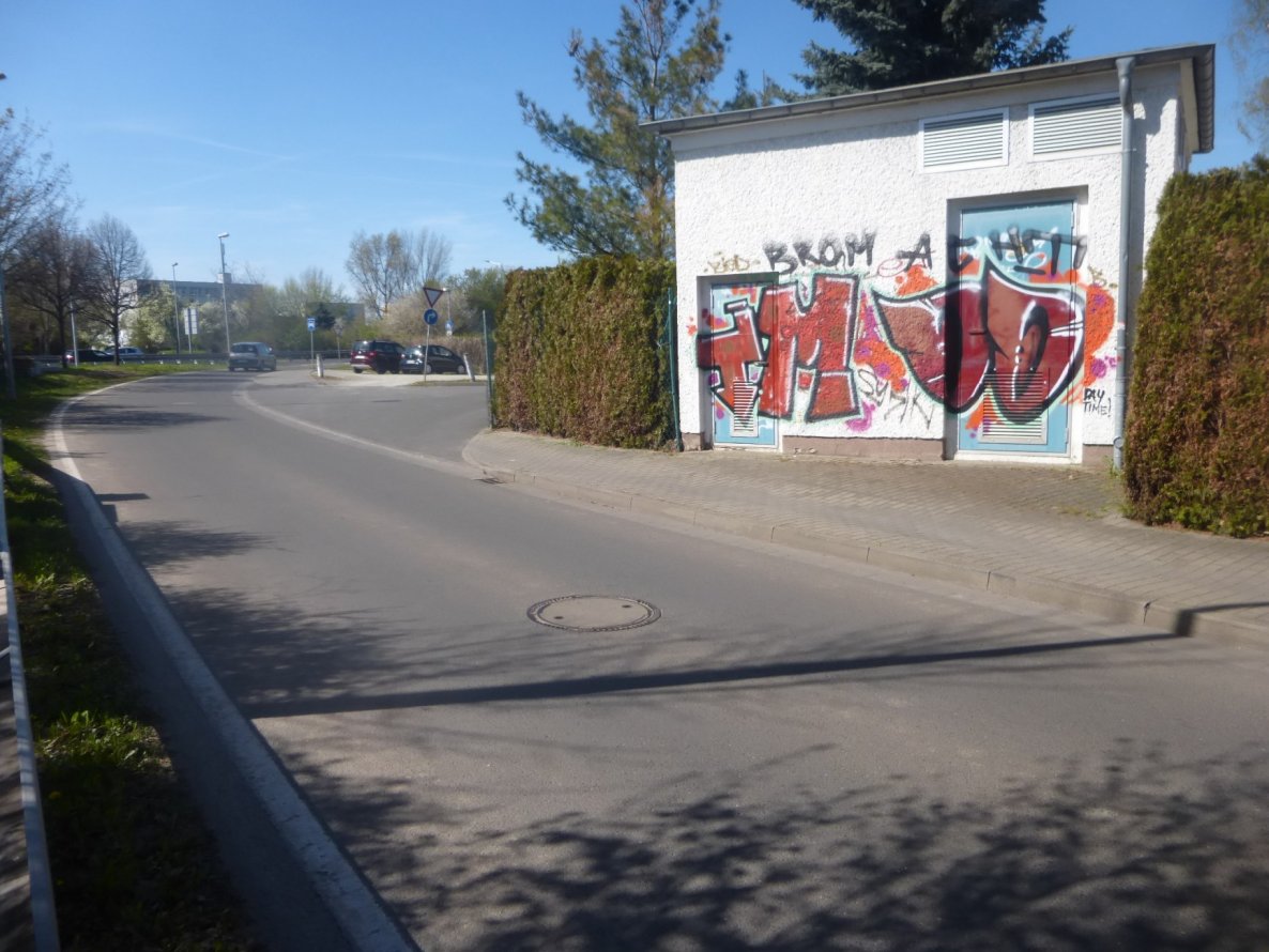 Graffiti Bombing in Magdeburg - Photo by Candyflip - tm, oo, ohoh