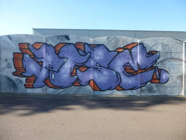 Graffiti Wall in Magdeburg - Photo by Candyflip - pose, süd