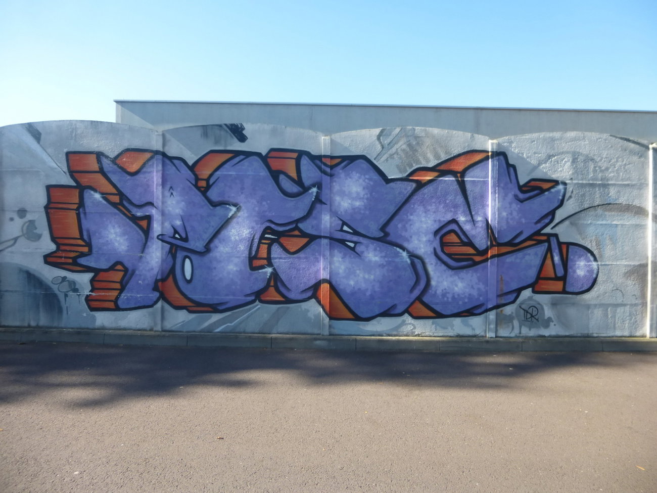 Graffiti Wall in Magdeburg - Photo by Candyflip - pose, süd