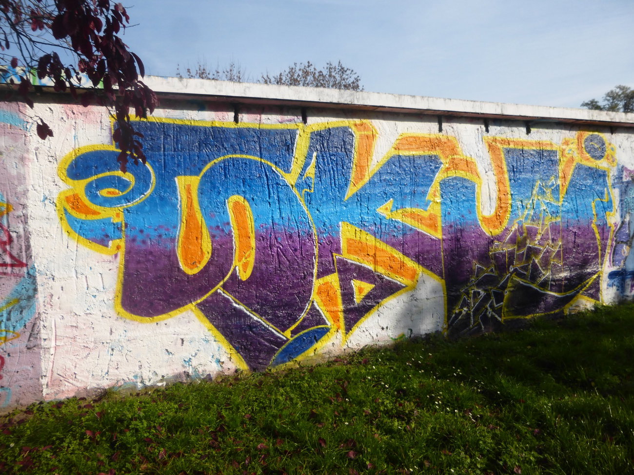 Graffiti Wall in Magdeburg - Photo by Candyflip - skui, sok, magdeburg