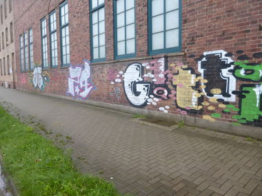 Graffiti Bombing in Magdeburg - Photo by Candyflip - oo, ohoh, 24