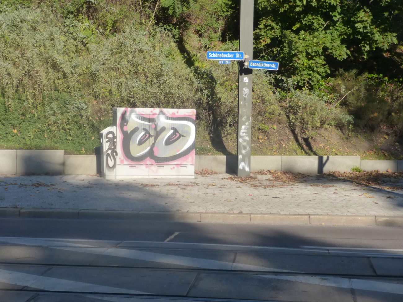 Graffiti Bombing in Magdeburg - Photo by Candyflip - oo, ohoh, capz