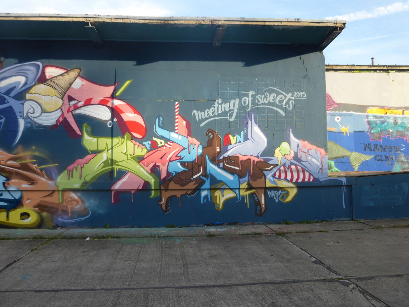 Graffiti Wall in Magdeburg - Photo by Candyflip - Aersol, Arena, Magdeburg