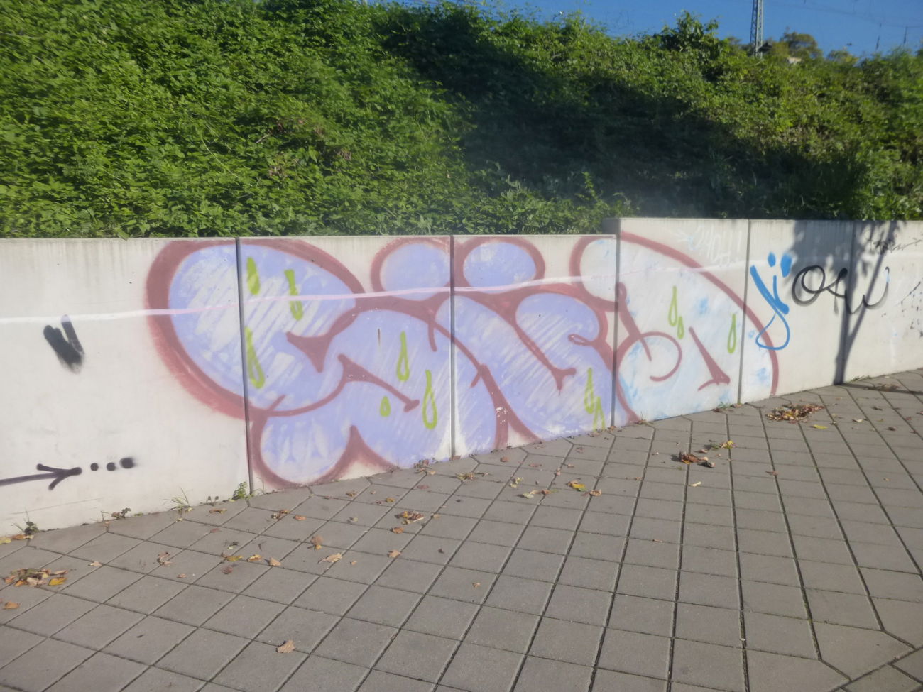 Graffiti Bombing in Magdeburg - Photo by Candyflip - süd, sued