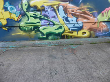 Graffiti Wall in Magdeburg - Photo by Candyflip - Aersol, Arena, Magdeburg