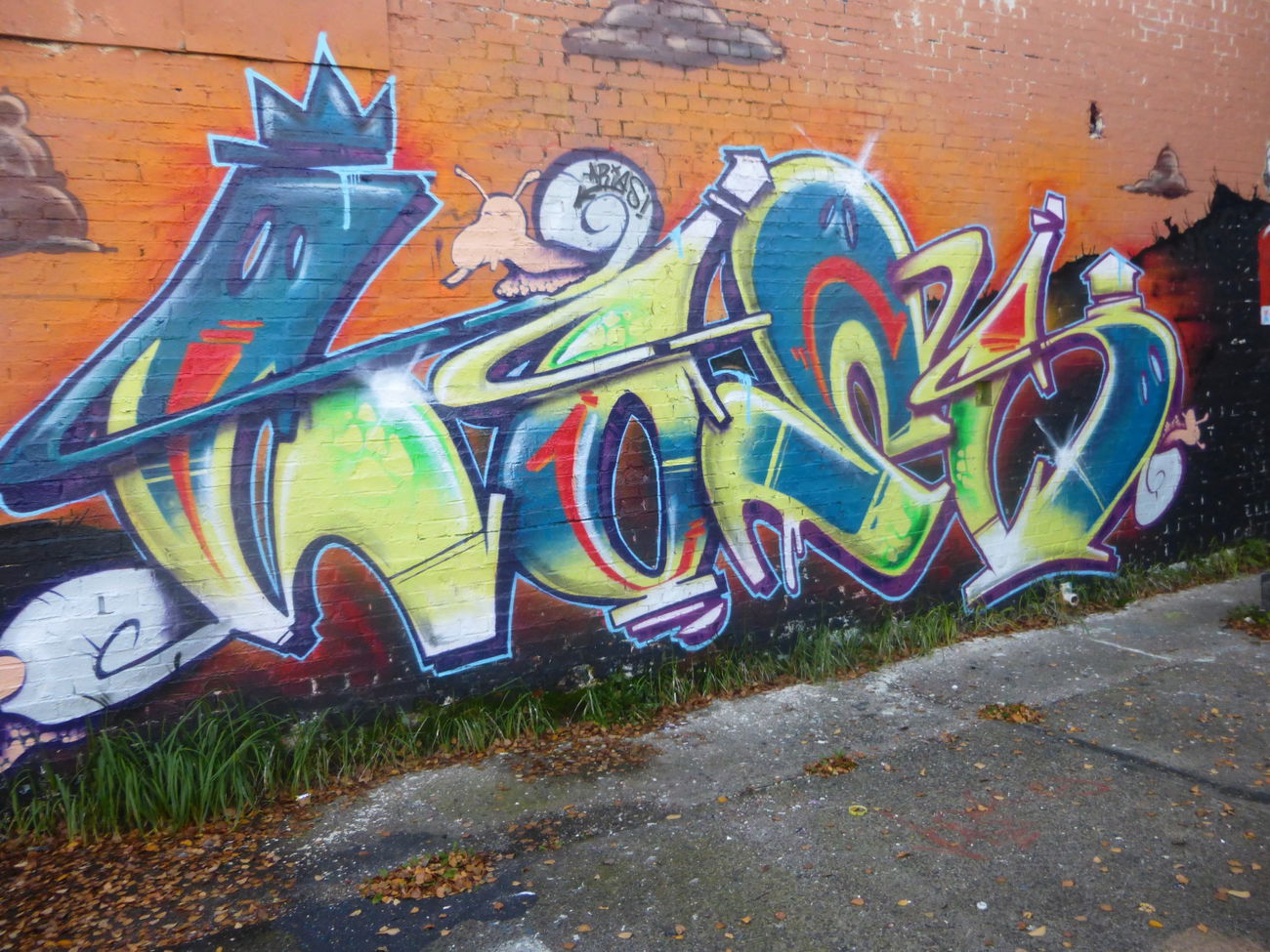 Graffiti Wall in Magdeburg - Photo by Candyflip (2015)