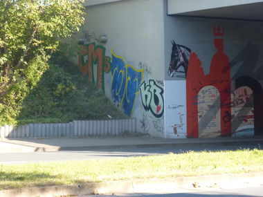 Graffiti Bombing in Magdeburg - Photo by Candyflip - cmb, oo, ohoh