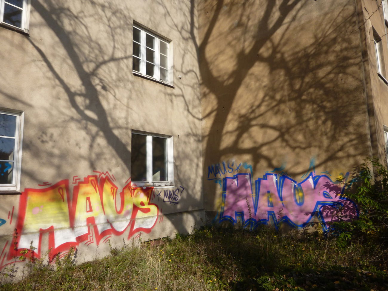 Graffiti Bombing in Magdeburg - Photo by Candyflip - maus, magdeburg (2015)