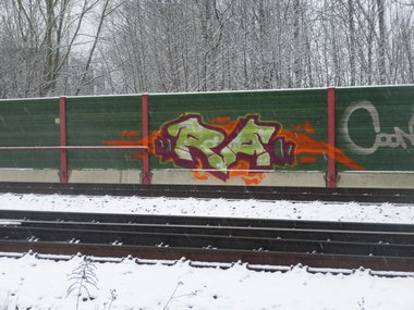 Graffiti Bombing in Landkreis Wolfenbüttel - Photo by Candyflip - ra